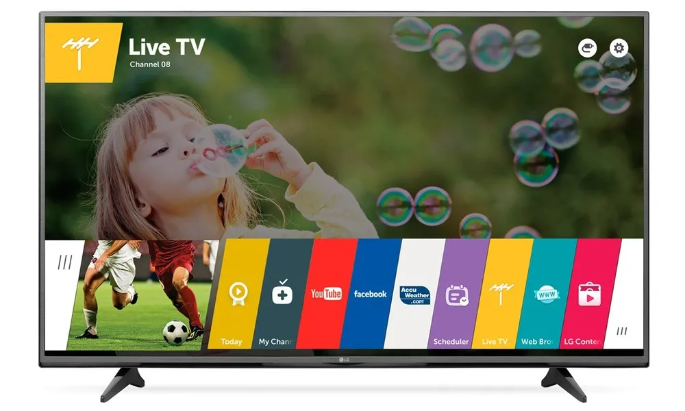LG 43UF6807 ekran değişimi