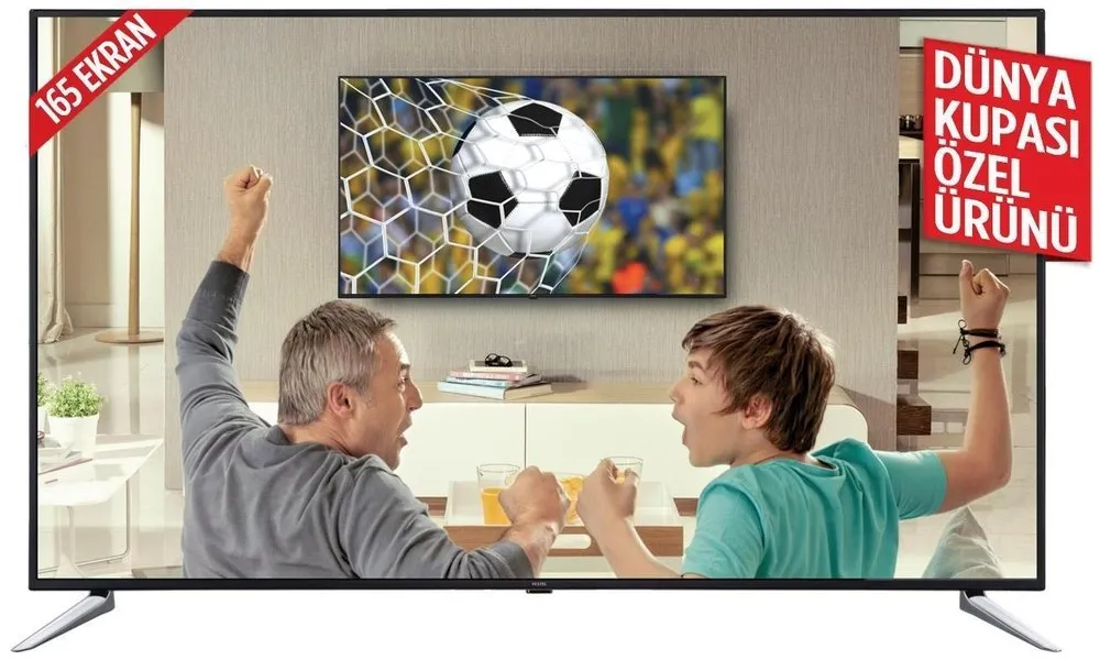 Vestel 65PF7575 ekran değişimi